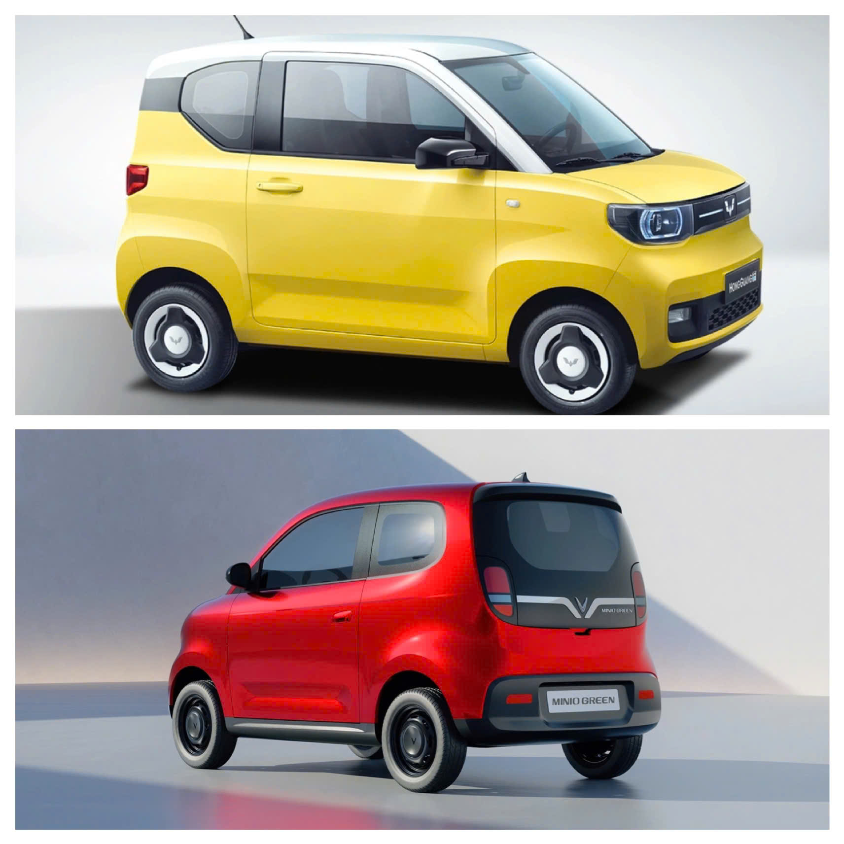 VinFast Minio Green và Wuling Hongguang Min