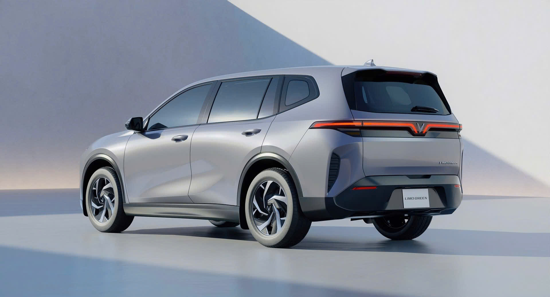 Hình Đuôi Xe Vinfast Limo Green